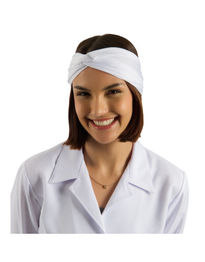 Faixa Turbante Branca