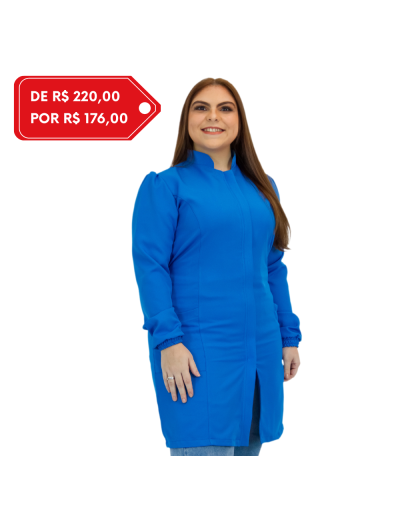 Jaleco Feminino FunColors Azul